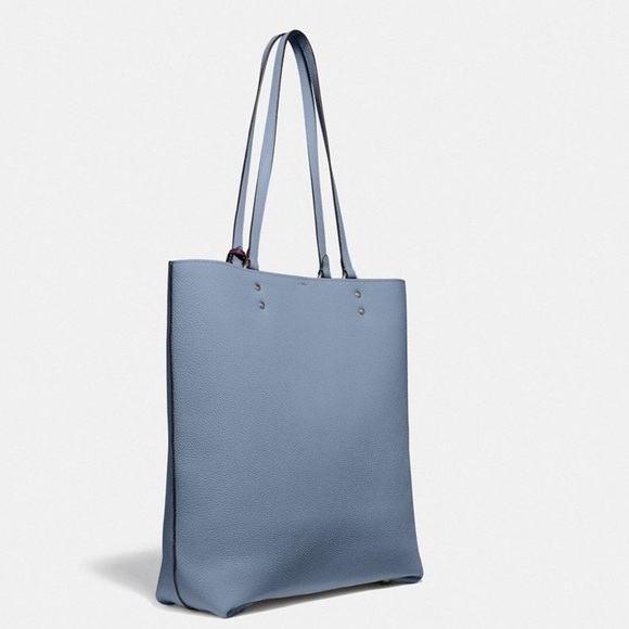 Coach🌼NEW🌼Plaza tote bluebell/pewter - Picture 3 of 12